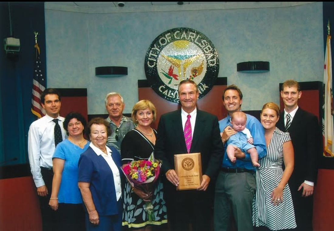 Carlton and Sandy Lund named Carlsbad Citizens of the Year in 2007
