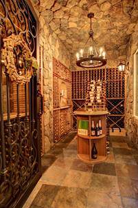 Wine Cellar in Carlsbad Home