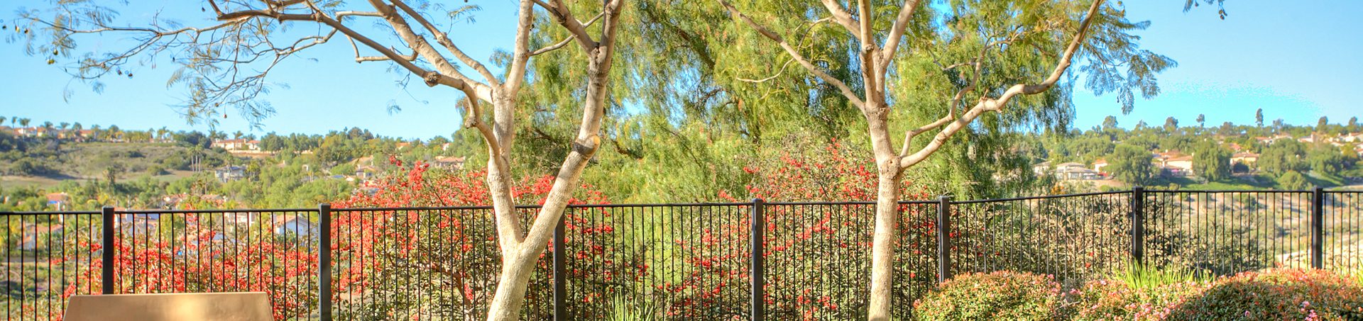 View from the Cascada neighborhood park across Rancho Carrillo